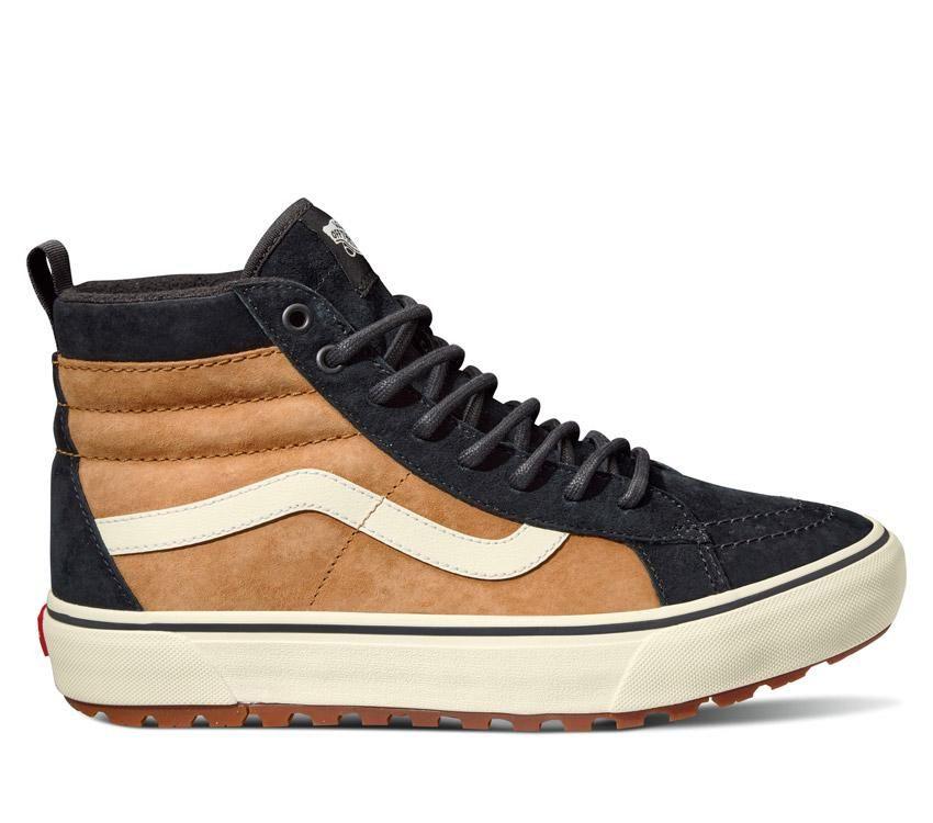 Vans Sk8-Hi Mte-1 Mens Womens - Black/Brown/White VN0A5HZY5BJ Shoes