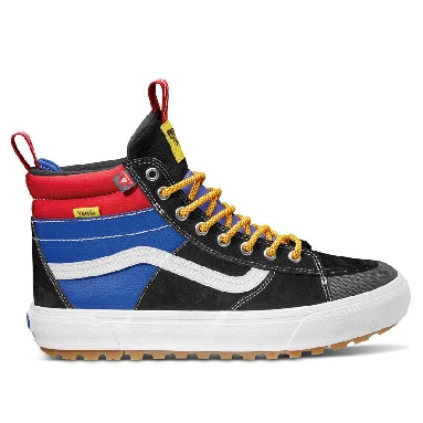 Vans Sk8-Hi Mte-2 Mens Womens - Retro Block Blue/Red/Black VN0A5HZZBRA Shoes