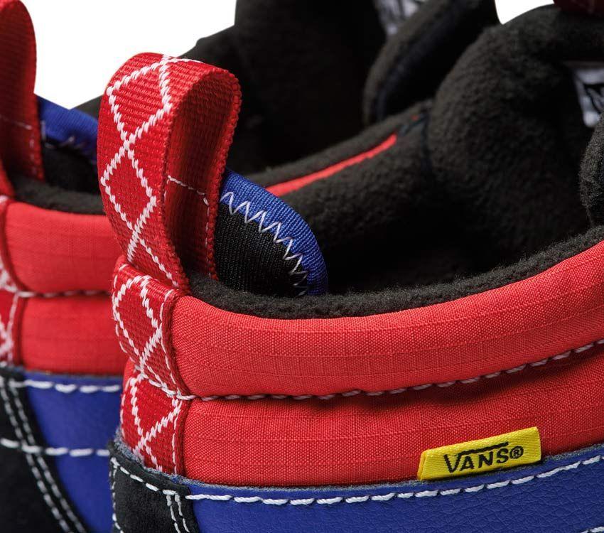 Vans Sk8-Hi Mte-2 Mens Womens - Retro Block Blue/Red/Black VN0A5HZZBRA Shoes