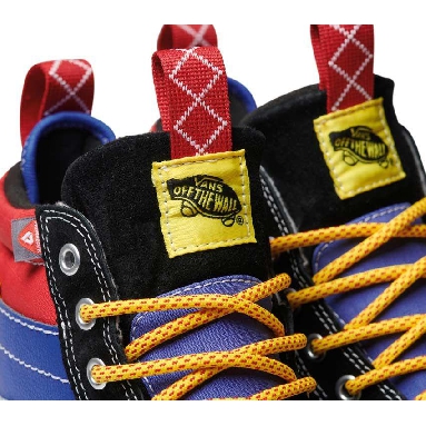 Vans Sk8-Hi Mte-2 Mens Womens - Retro Block Blue/Red/Black VN0A5HZZBRA Shoes