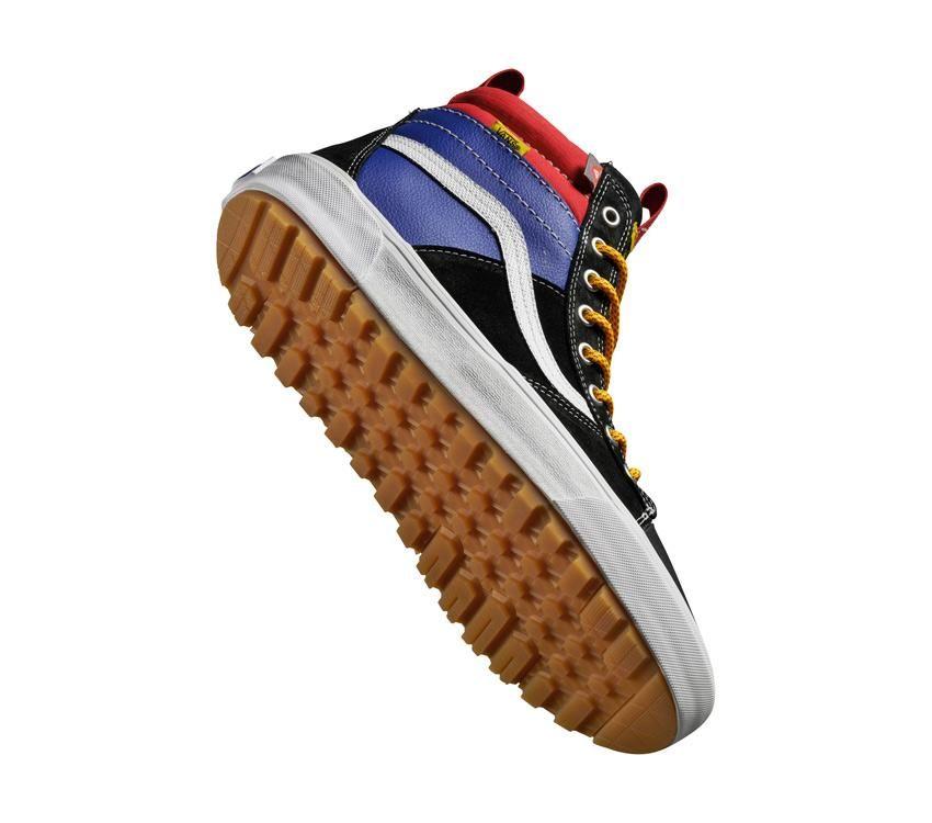 Vans Sk8-Hi Mte-2 Mens Womens - Retro Block Blue/Red/Black VN0A5HZZBRA Shoes