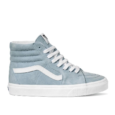 Vans Sk8-Hi Pig Suede Mens Womens - Pig Suede Ashley Blue VN0A7Q5NBD2 Shoes