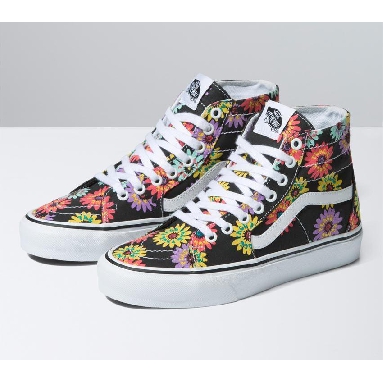 Vans Sk8-Hi Tapered Mens Womens - Peace Floral Floral VN0A5KRUNX0 Shoes