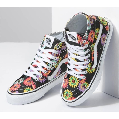 Vans Sk8-Hi Tapered Mens Womens - Peace Floral Floral VN0A5KRUNX0 Shoes