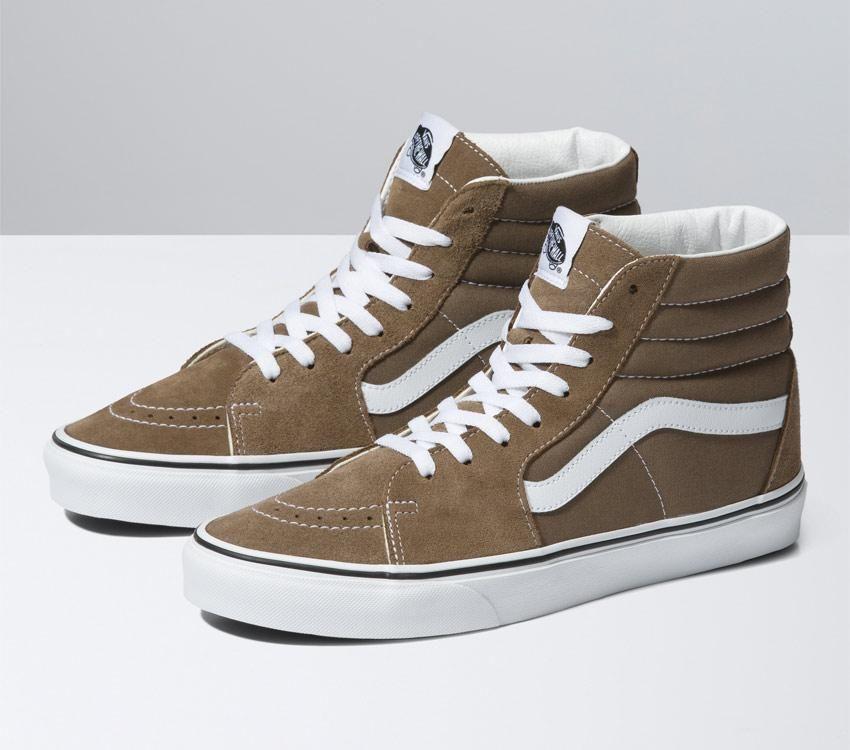 Vans Sk8-Hi Mens Womens - Color Theory Walnut VN0007NP1NU Shoes