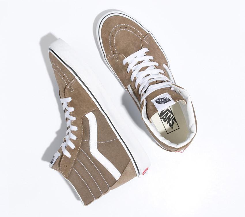 Vans Sk8-Hi Mens Womens - Color Theory Walnut VN0007NP1NU Shoes