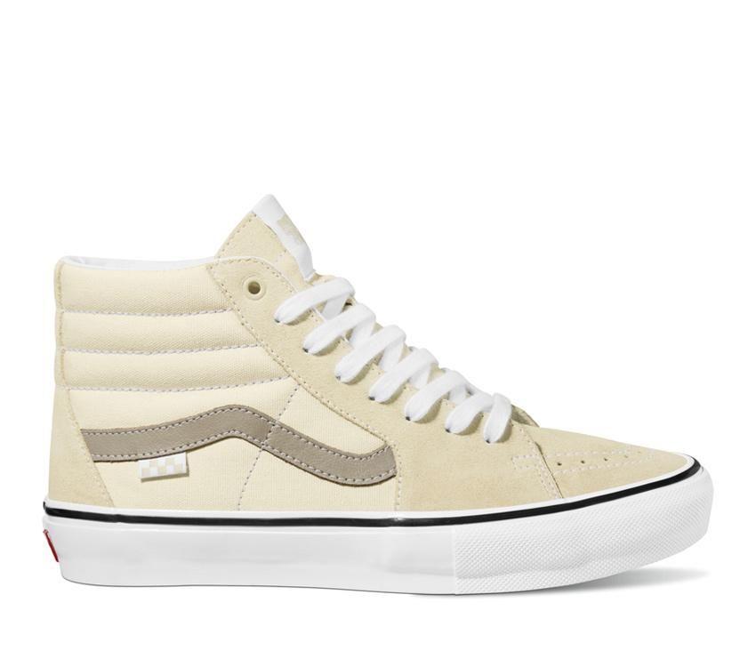 Vans Skate Sk8-Hi Mens Womens - Bone White VN0A5FCCBWQ Shoes