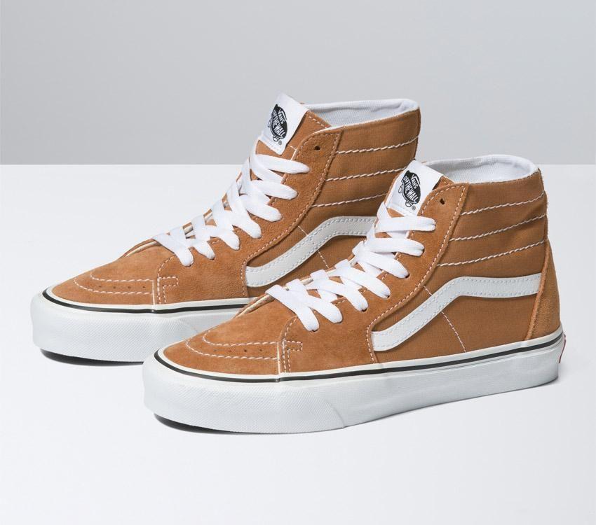 Vans Sk8-Hi Tapered Mens Womens - Color Theory Meerkat VN0A7Q62BKQ Shoes