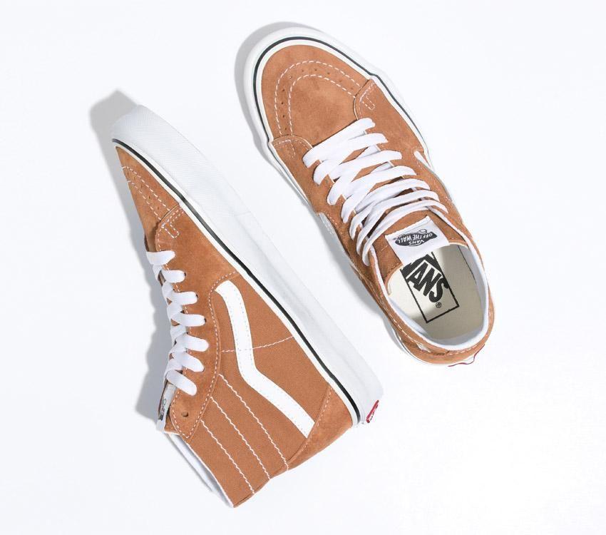 Vans Sk8-Hi Tapered Mens Womens - Color Theory Meerkat VN0A7Q62BKQ Shoes