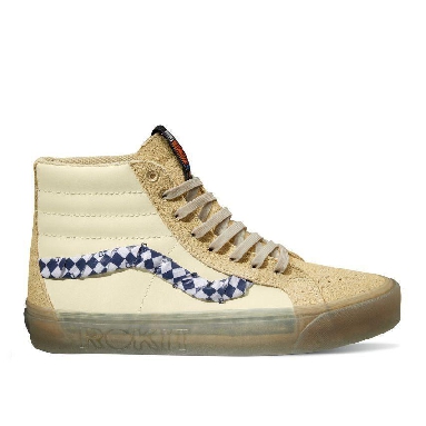 Vans x Rokit Sk8-Hi 38 Dx Mens Womens - Rokit Translucent Pebble VN0000SQBKV Shoes