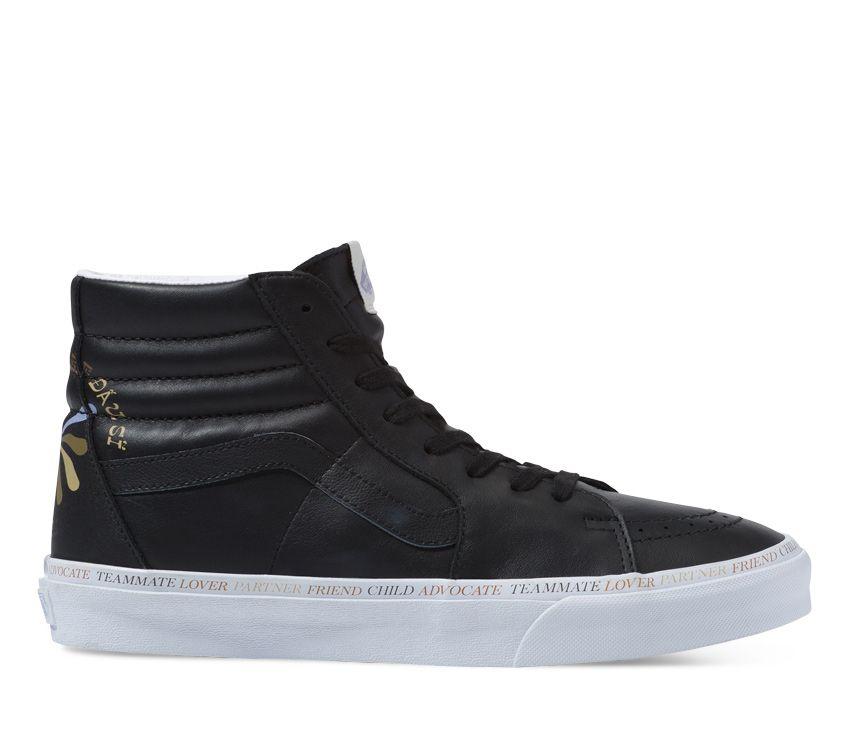 Vans Divine Energy X Sk8-Hi Mens Womens - Black/True White VN0A7Q5NB6L Shoes