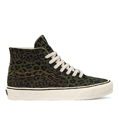 Vans Sk8-Hi Tapered Leopard Mens Womens - Grape Leaf/Black VN0A4U16B7B Shoes