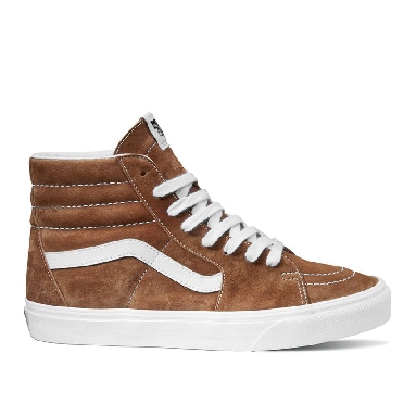 Vans Sk8-Hi Pig Suede Mens Womens - Pig Suede Tortoise Shell VN0A7Q5N1RE Shoes