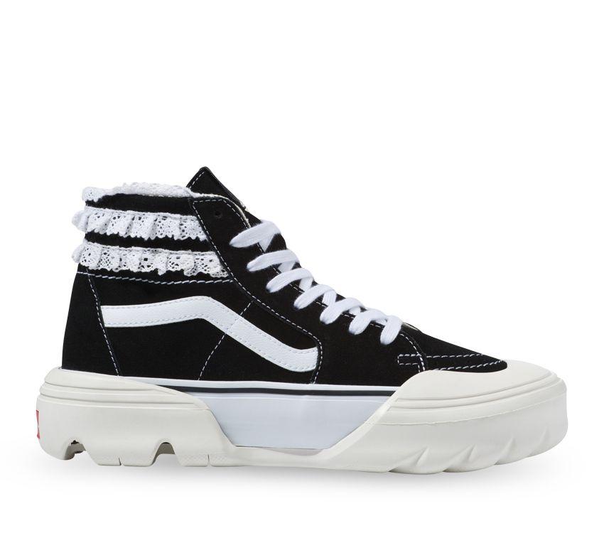 Vans x Sandy Liang Sk8-Hi Tapered Modular Mens Womens - Black/True White VN0A7Q5TB7C Shoes