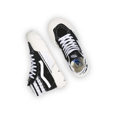 Vans x Sandy Liang Sk8-Hi Tapered Modular Mens Womens - Black/True White VN0A7Q5TB7C Shoes