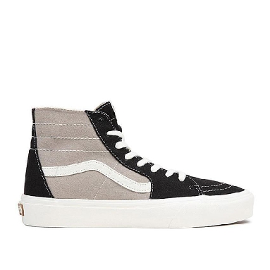 Vans Sk8-Hi Tapered Eco Theory Mens Womens - Eco Theory Multi Block Black VN0A5KRUBLK Shoes