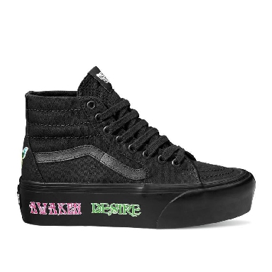 Vans Sk8-Hi Tapered Stackform Mens Womens - Morph Blackout VN0A7Q5P1OJ Shoes