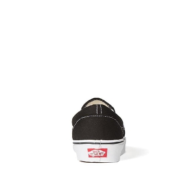 Vans Classic Slip-Ons Black/White Mens Womens - Black VN-0EYEBLK Shoes