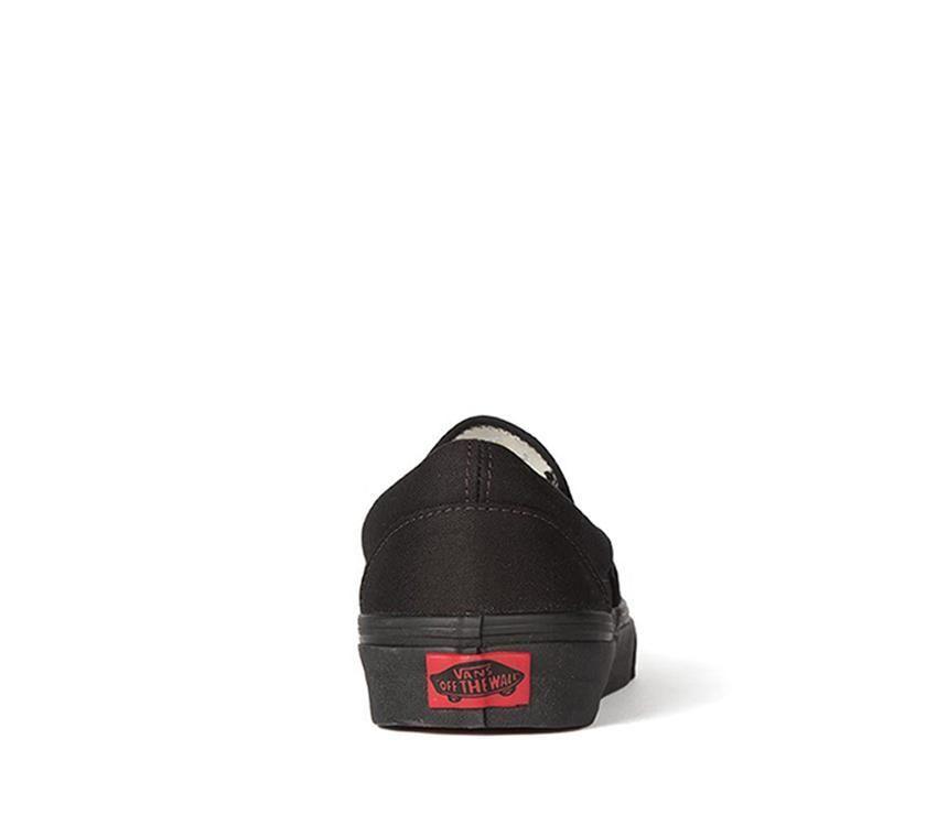 Vans Classic Slip-On Mens Womens - Black/Black VN-0EYEBKA Shoes