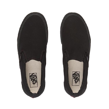 Vans Classic Slip-On Mens Womens - Black/Black VN-0EYEBKA Shoes