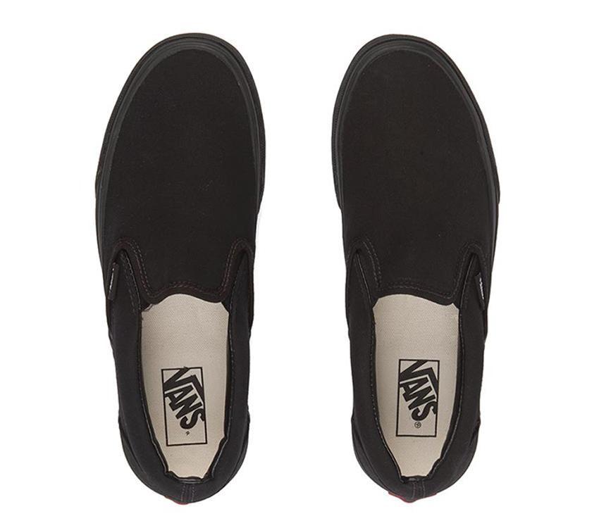 Vans Classic Slip-On Mens Womens - Black/Black VN-0EYEBKA Shoes