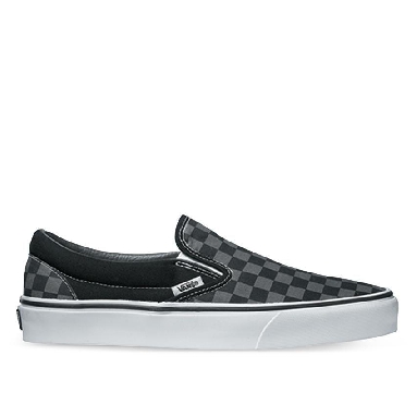 Vans CLASSIC SLIP-ON Mens Womens - Black Pewter VN-0EYEBPJ Shoes