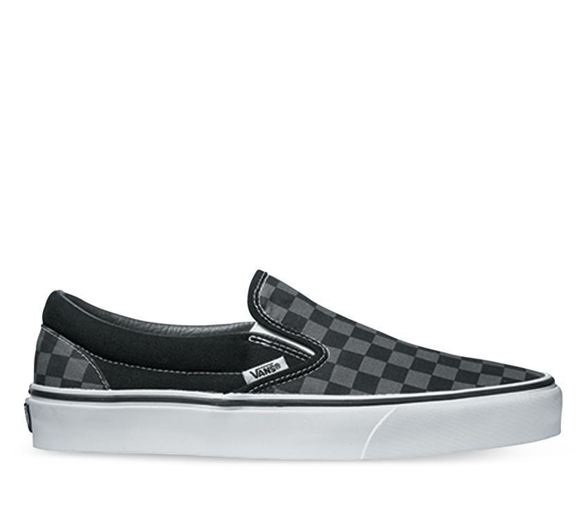 Vans CLASSIC SLIP-ON Mens Womens - Black Pewter VN-0EYEBPJ Shoes