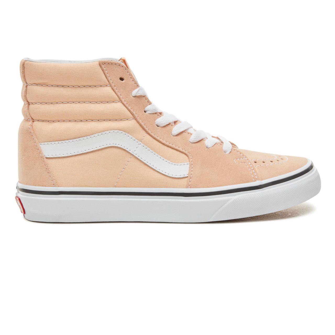 Vans Color Theory Sk8-Hi Classic (Unisex) Mens Womens - Bleached Apricot/True White VA38GEU5Y Shoes