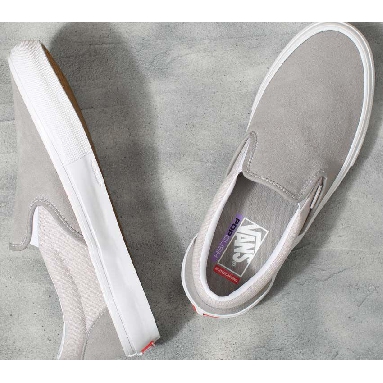 Vans Skate Slip-On Mens Womens - Cloud VN0A5FCACOI Shoes