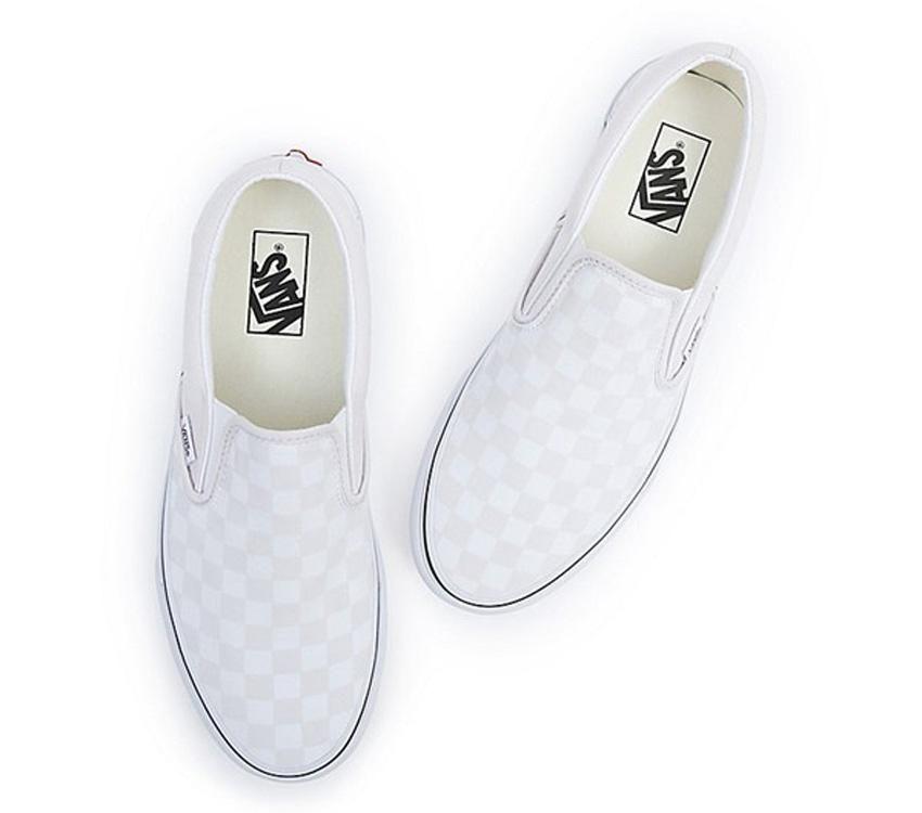 Vans Classic Slip-On Mens Womens - Color Theory Checkerboard Cloud VN0A5JMHCOI Shoes