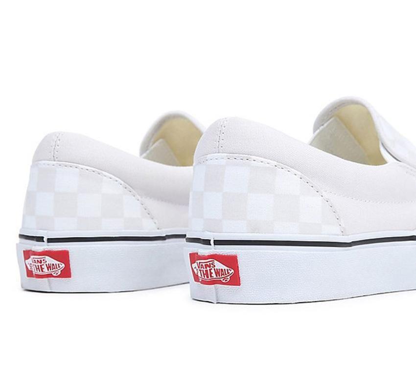 Vans Classic Slip-On Mens Womens - Color Theory Checkerboard Cloud VN0A5JMHCOI Shoes