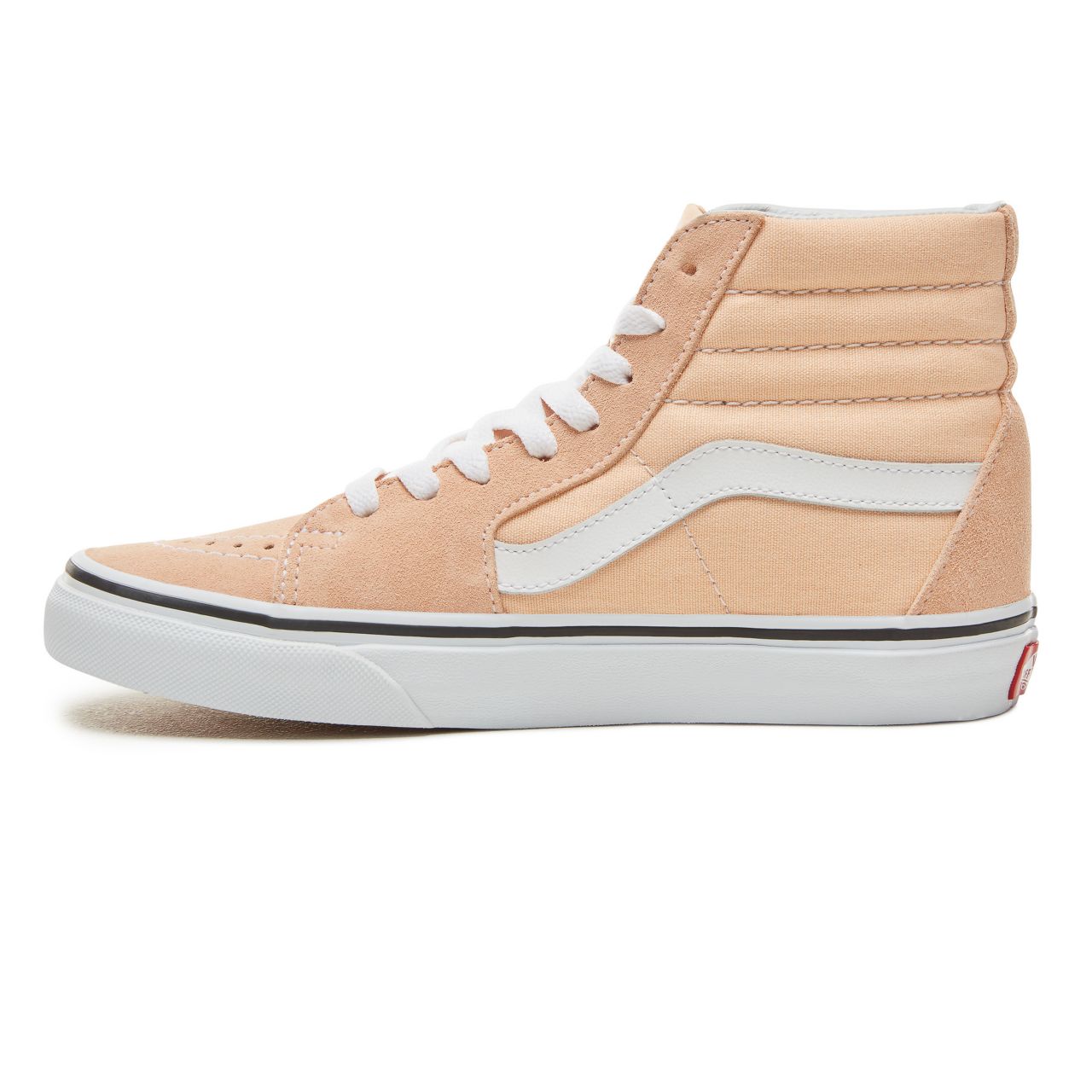 Vans Color Theory Sk8-Hi Classic (Unisex) Mens Womens - Bleached Apricot/True White VA38GEU5Y Shoes