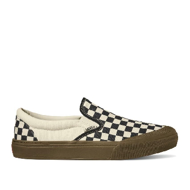 Vans Skate Slip-On Checkerboard Mens Womens - Checkerboard Black/Dark Gum VN0005V139L Shoes