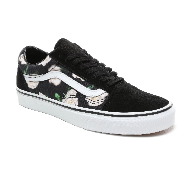 Vans Romantic Floral Old Skool Classic Mens Womens - (Romantic Floral) Black/True White VN0A38G1VRK Shoes