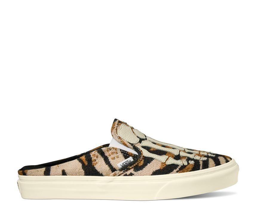 Vans Classic Slip-On Mule Hazy Bones Mens Womens - Hazy Bones Blanc De Blanc VN0A4P3UJVY Shoes