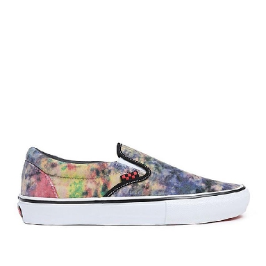 Vans Skate Slip-On Tie-Dye Mens Womens - Tie-Dye Terry Black/Multi VN0A5FCABML Shoes