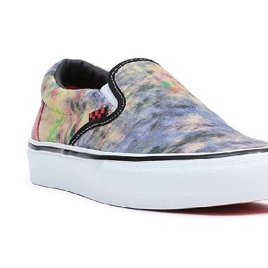 Vans Skate Slip-On Tie-Dye Mens Womens - Tie-Dye Terry Black/Multi VN0A5FCABML Shoes