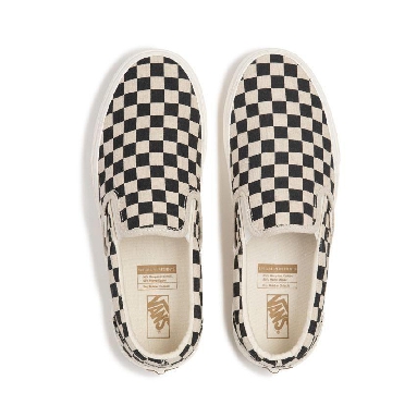 Vans Classic Slip-On Eco Theory Mens Womens - Eco Theory Checkerboard VN0A5JMH705 Shoes