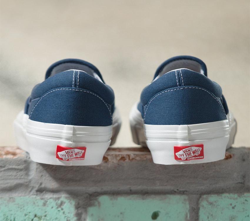 Vans Skate Slip-On Mens Womens - Wrapped Dark Denim VN0A5FCADDN Shoes