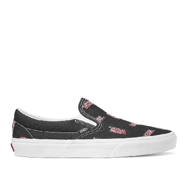 Vans Classic Slip-On Mens Womens - Vans Misprint Black/White VN0A5JMHY28 Shoes