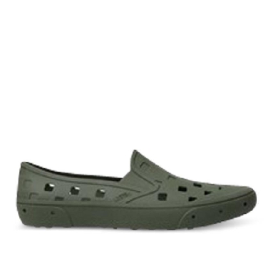 Vans Slip-On Trk Mens Womens - Green Milieu VN0A5HF8YV2 Shoes