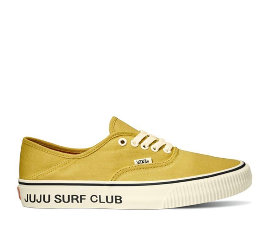 Vans x Juju Sc Authentic Vr3 Sf Mens Womens - Juju Surf Club Mineral Yellow VN0A4BX550X Shoes