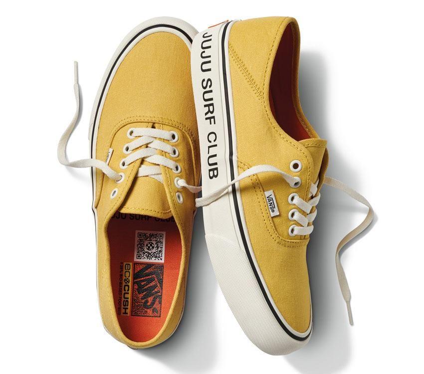 Vans x Juju Sc Authentic Vr3 Sf Mens Womens - Juju Surf Club Mineral Yellow VN0A4BX550X Shoes