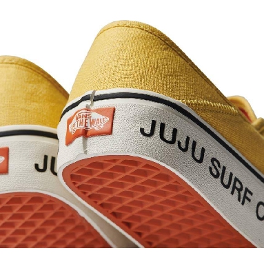 Vans x Juju Sc Authentic Vr3 Sf Mens Womens - Juju Surf Club Mineral Yellow VN0A4BX550X Shoes