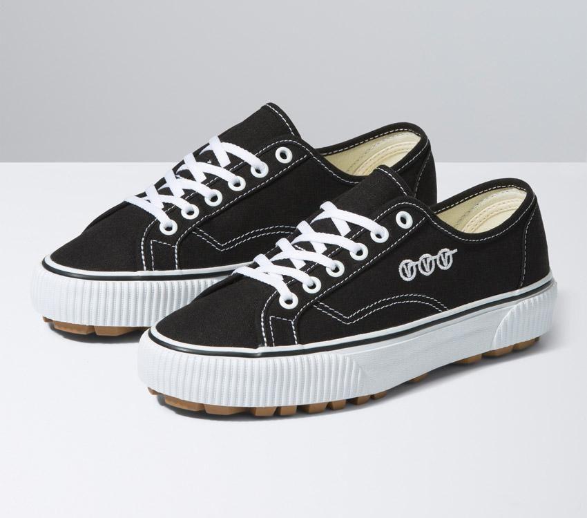 Vans Delridge Sf Mens Womens - Black/White VN0A4BXHBA2 Shoes