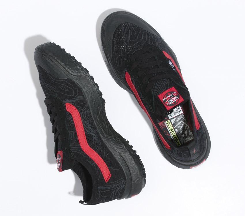 Vans x Nathan Florence Ultrarange Vr3 Mens Womens - Nathan Florence Black/Red VN0A4BXB458 Shoes