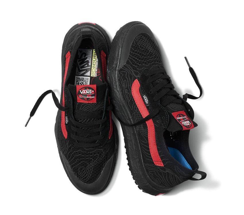 Vans x Nathan Florence Ultrarange Vr3 Mens Womens - Nathan Florence Black/Red VN0A4BXB458 Shoes