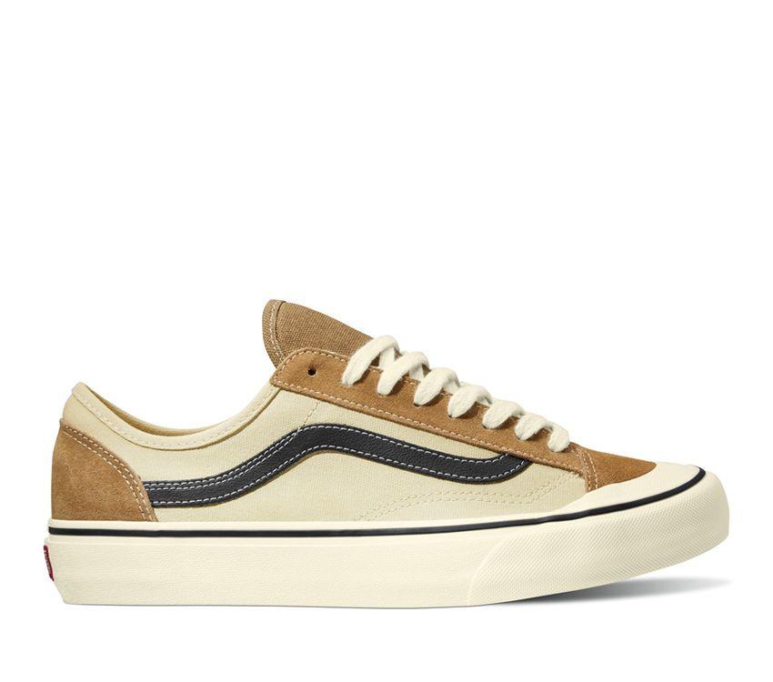 Vans Style 136 Decon Vr3 Sf Mens Womens - Salt Wash Tobacco Brown VN0A4BX9TBN Shoes