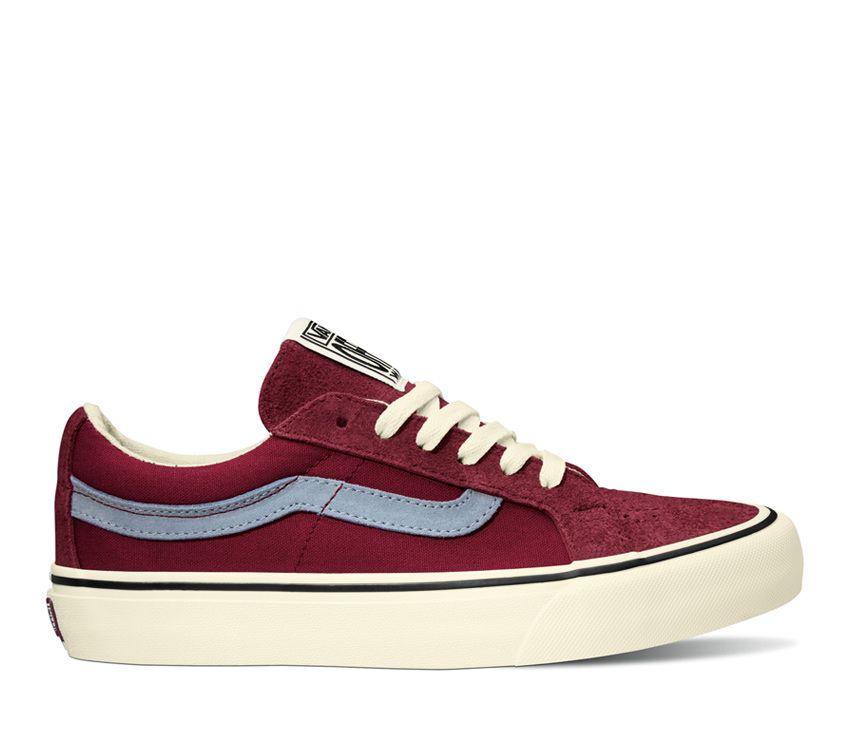 Vans Sk8-Low Reissue Vr3 Sf Mens Womens - Hairy Suede Tawny Port VN0A5JMBTWP Shoes