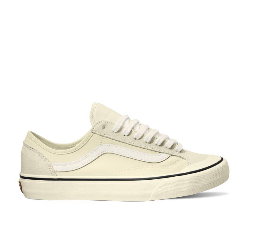 Vans Style 136 Decon Vr3 Sf Mens Womens - Salt Wash Bone White VN0A4BX9BWQ Shoes